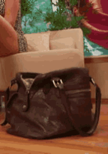 Nice Leather Bag Mystery GIF - Nice Leather Bag Mystery Question About Bag GIFs