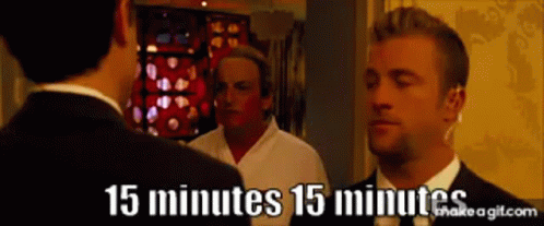 Oceans12 15minutes GIF - Oceans12 15minutes Fifteen Minutes GIFs
