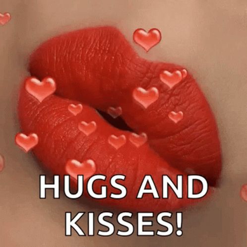 Hugs And Kisses Lips GIF - Hugs And Kisses Lips Kiss GIFs
