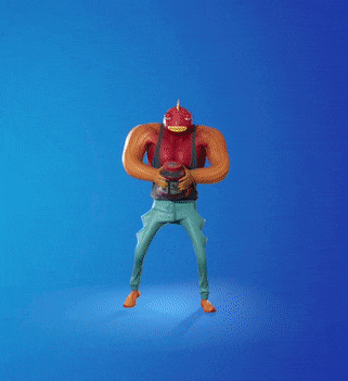 a man with a tomato head is holding a ball