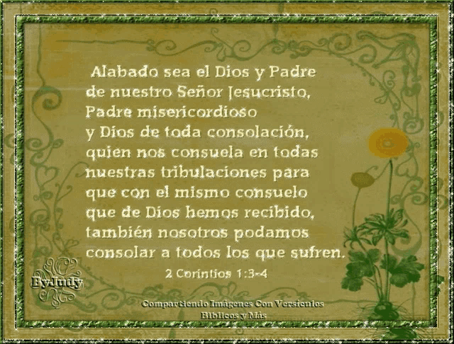 a bible verse from 2 corinthians 1 3 4