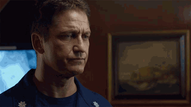 What About You Gerard Butler GIF - What About You Gerard Butler Captain Joe Glass GIFs