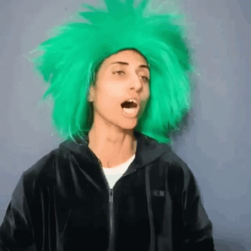 Green Crazy GIF - Green Crazy Laughing Hysterically GIFs