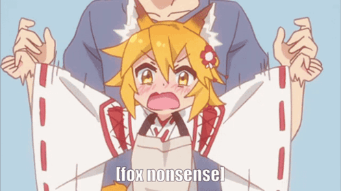 Senko-san Fox Nonsense GIF - Senko-san Fox Nonsense Anime GIFs