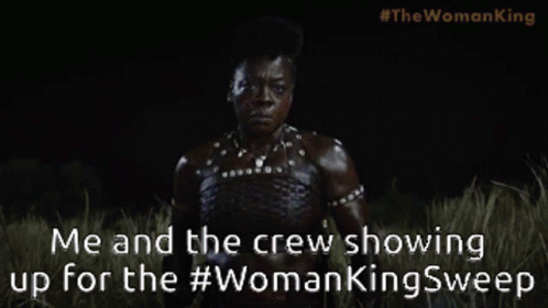 Viola Davis The Woman King GIF - Viola Davis The Woman King Woman King Sweep GIFs