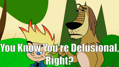 Johnny Test Dukey GIF - Johnny Test Dukey You Know Youre Delusional Right GIFs