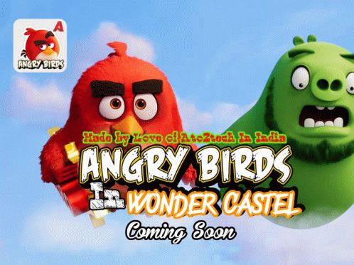 Atoztech Angry Birds GIF - Atoztech Angry Birds Angrybird In Wonder Castel GIFs