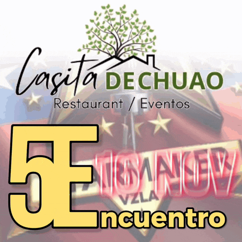 a sign for casita de chuao restaurant and events