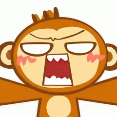 Yoyo Monkey GIF - Yoyo Monkey Angry GIFs