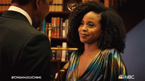 Kiss Ayanna Bell GIF - Kiss Ayanna Bell Law And Order Organized Crime GIFs