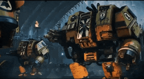 a yellow robot with the number 1 on it