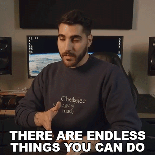 There Are Endless Things You Can Do Rudy Ayoub GIF - There Are Endless Things You Can Do Rudy Ayoub The Possibilities Are Endless GIFs