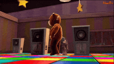 Naughty Bear Dance GIF - Naughty Bear Dance Naughty Bear Panic In Paradise GIFs