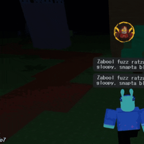 a screenshot of a video game that says zahool fuzz ratsa gloopy snapta bl