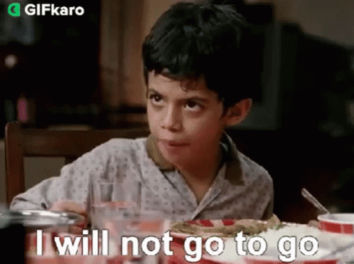 I Will Not Go To Go Gifkaro GIF - I Will Not Go To Go Gifkaro I Wont Go GIFs