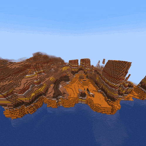 a computer generated image of a desert landscape
