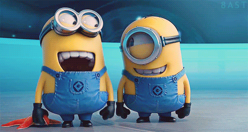 Funny As Hell GIF - Minions Despicable Me Laughing GIFs