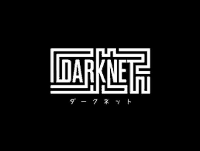 a black and white logo for a company called darknet .