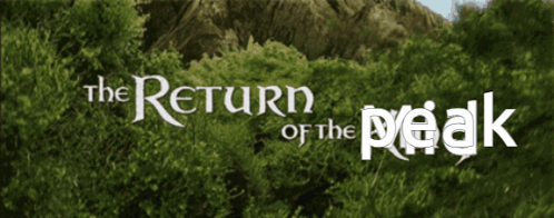 Lord Of The Rings Return Of The King One Peak GIF - Lord Of The Rings Return Of The King Return Of The King One Peak GIFs
