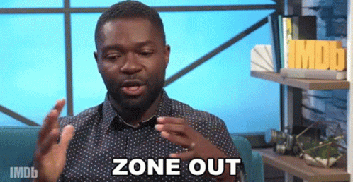 Zone Out Zoning Out GIF - Zone Out Zoning Out In Character GIFs