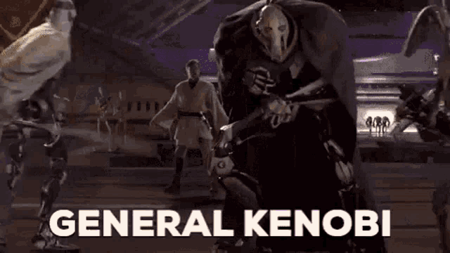General Kenobi Turn Around GIF - General Kenobi Turn Around Star Wars GIFs