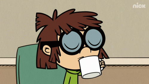 Spit Out My Coffee Lisa Loud GIF - Spit Out My Coffee Lisa Loud The Loud House GIFs