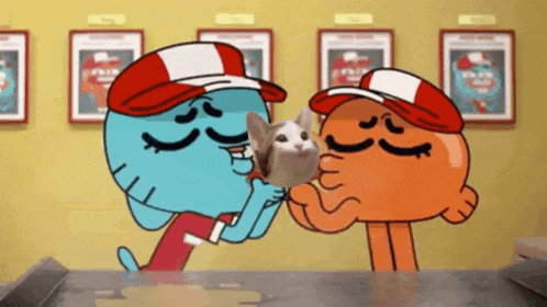 gumball and darwin from the amazing world of gumball