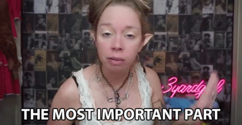 The Most Important Part Crucial GIF - The Most Important Part The Most Important Crucial GIFs