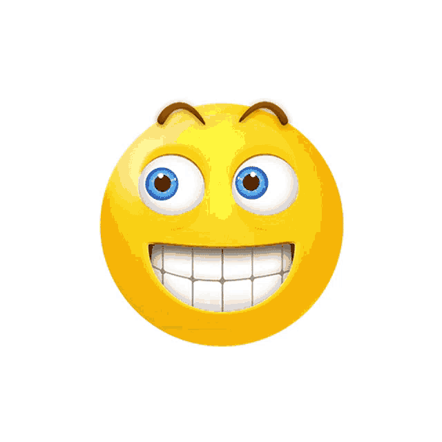 a yellow smiley face with its eyes closed and a kiss on its nose