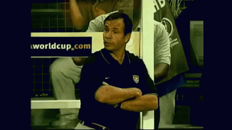 Bruce Arena Annoyed GIF - Bruce Arena Annoyed Arms Crossed GIFs