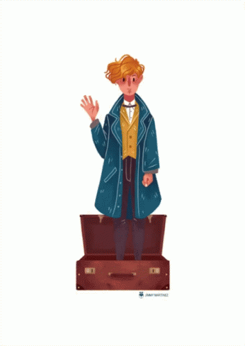 Newt Scamander Bye GIF - Newt Scamander Bye Fantastic Beasts And Where To Find Them GIFs