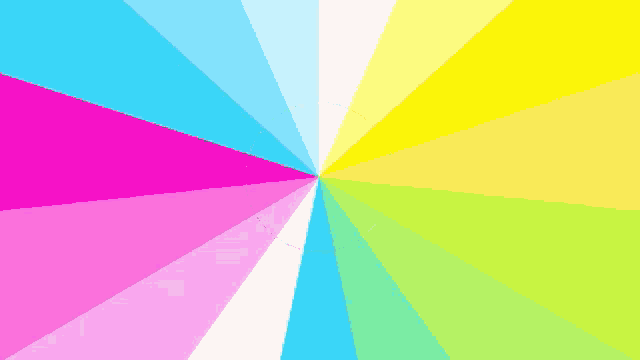a colorful background with a circle in the center