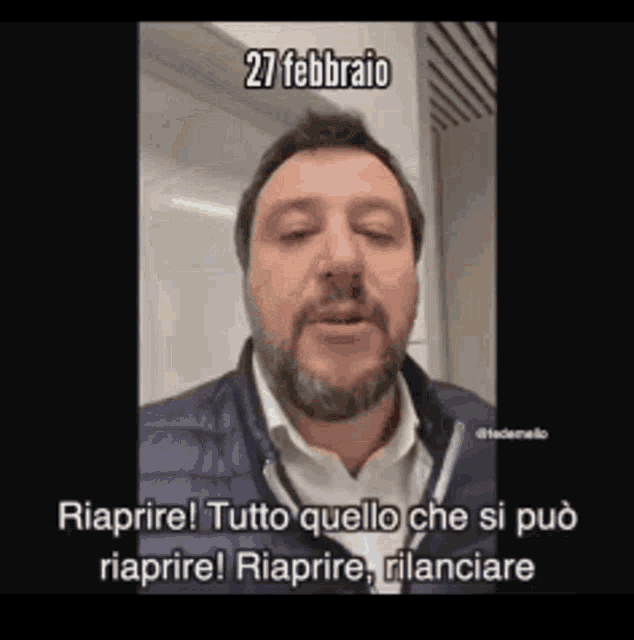 Riaprire Salvini Aprire Salvini GIF - Riaprire Salvini Aprire Salvini Factories GIFs
