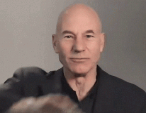 Picard Rimmer GIF - Picard Rimmer Salute GIFs