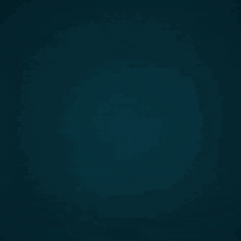 a blue glowing swirl on a dark background that looks like an atom