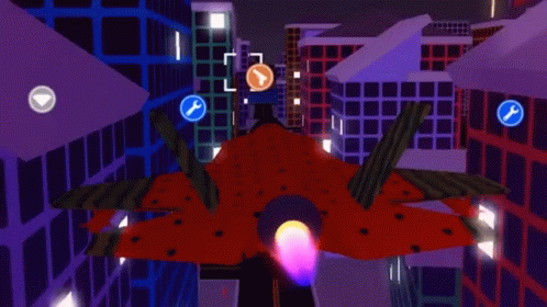 Space Ship Retro Ship GIF - Space Ship Retro Ship Hovering GIFs