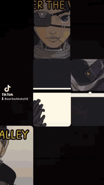 a cartoon of a man with the word alley on the bottom
