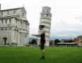 Cool Leaning Tower Of Pisa GIF - Cool Leaning Tower Of Pisa Front Flip GIFs