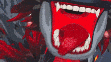 a group of monsters with their mouths open and their tongues out