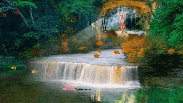 Jai Sh Krishna Water Fall GIF - Jai Sh Krishna Water Fall Lord Shiva GIFs