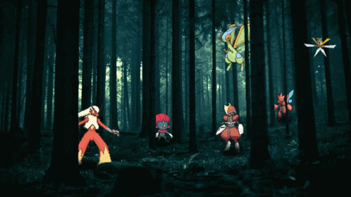 Pokemon Art GIF - Pokemon Art Forest GIFs
