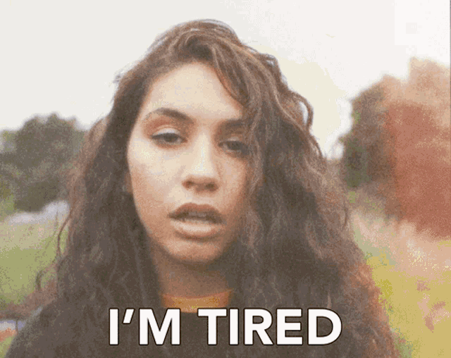 Im Tired Alessia Cara GIF - Im Tired Alessia Cara Rooting For You GIFs