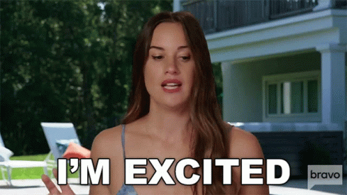Im Excited Summer House GIF - Im Excited Summer House I Cant Wait GIFs