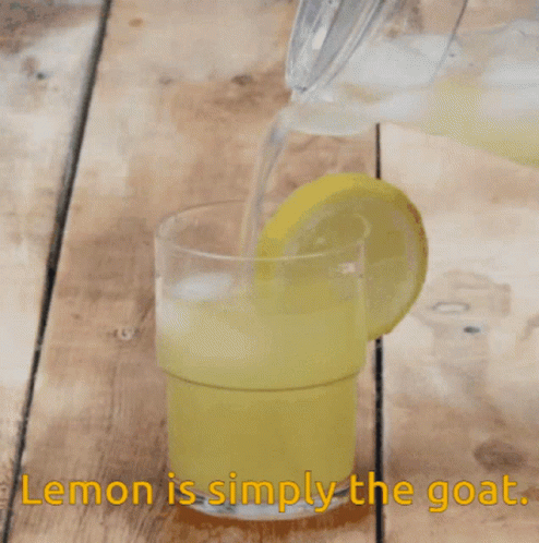 Lemon Is The Goat Lemonade GIF