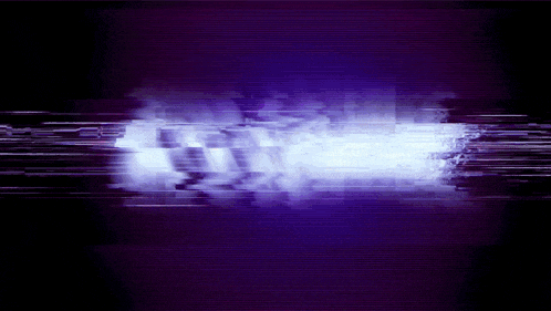 a dark purple background with a few lines of light