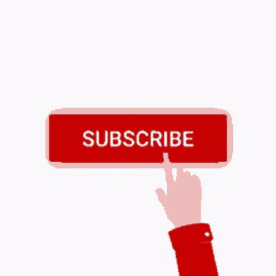 a hand is pressing a subscribe button with a bell on it