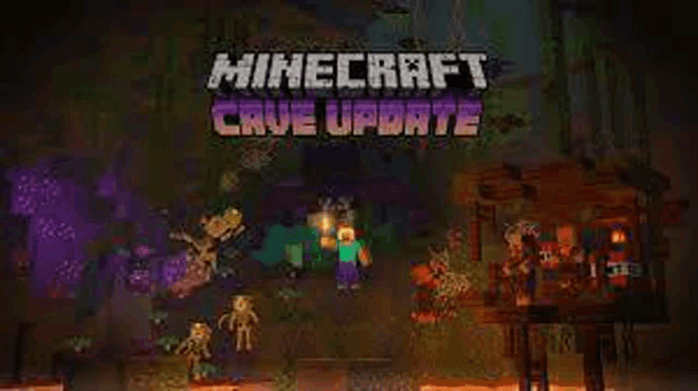 a screenshot of the minecraft cave update