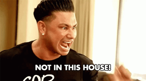Not In The House Not Here GIF - Not In The House Not Here Not Inside GIFs