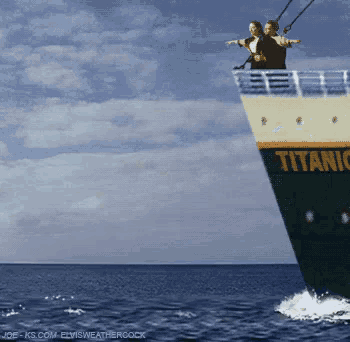 ไททานิก เรือล่ม GIF - Titanic Ship Sinking GIFs