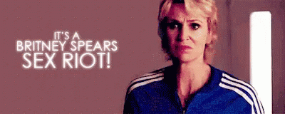 Glee Britney GIF - Glee Britney Sex Riot GIFs